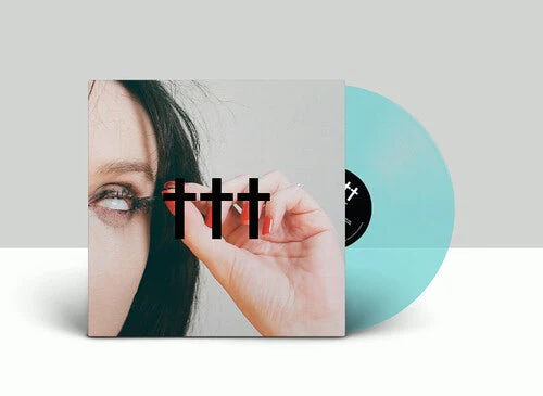 CROSSES 'PERMANENT.RADIANT' LP - TRANSPARENT BLUE
