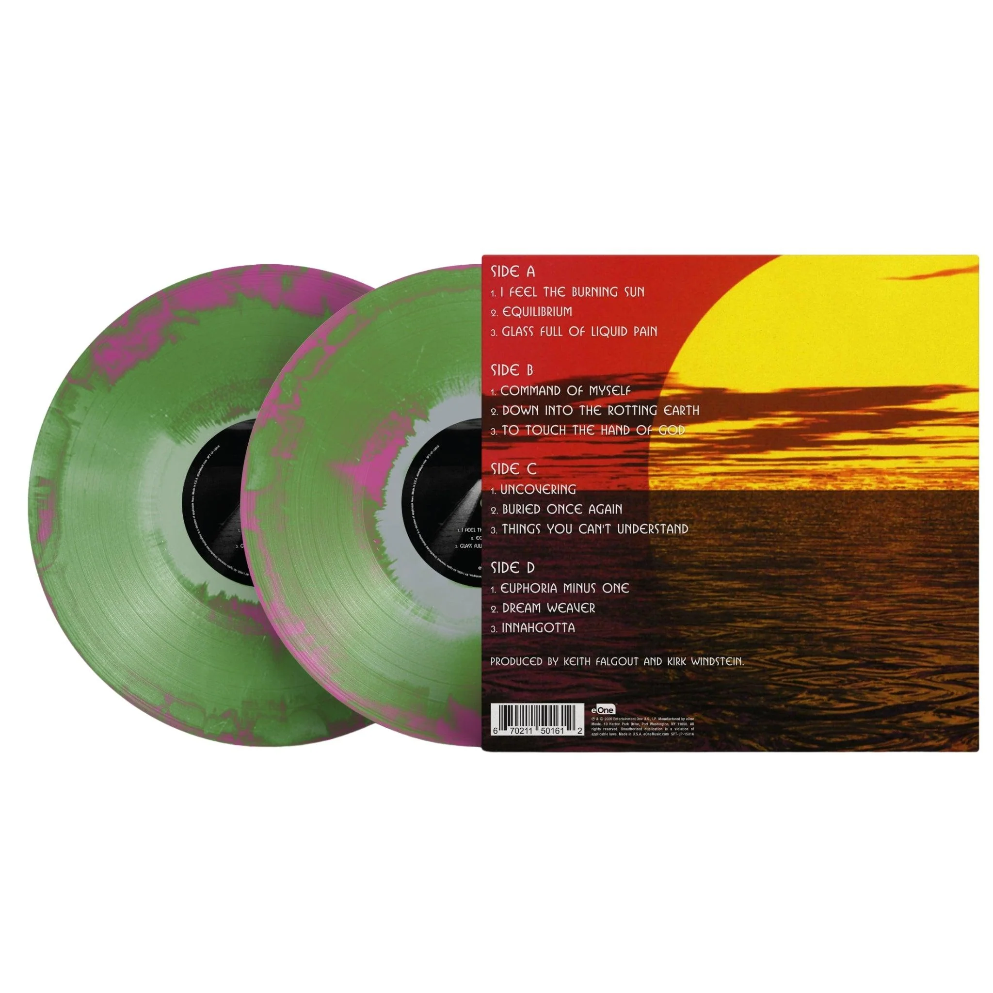 CROWBAR 'EQUILIBRIUM' 2LP (Kiwi Swirl Vinyl) - Image 2