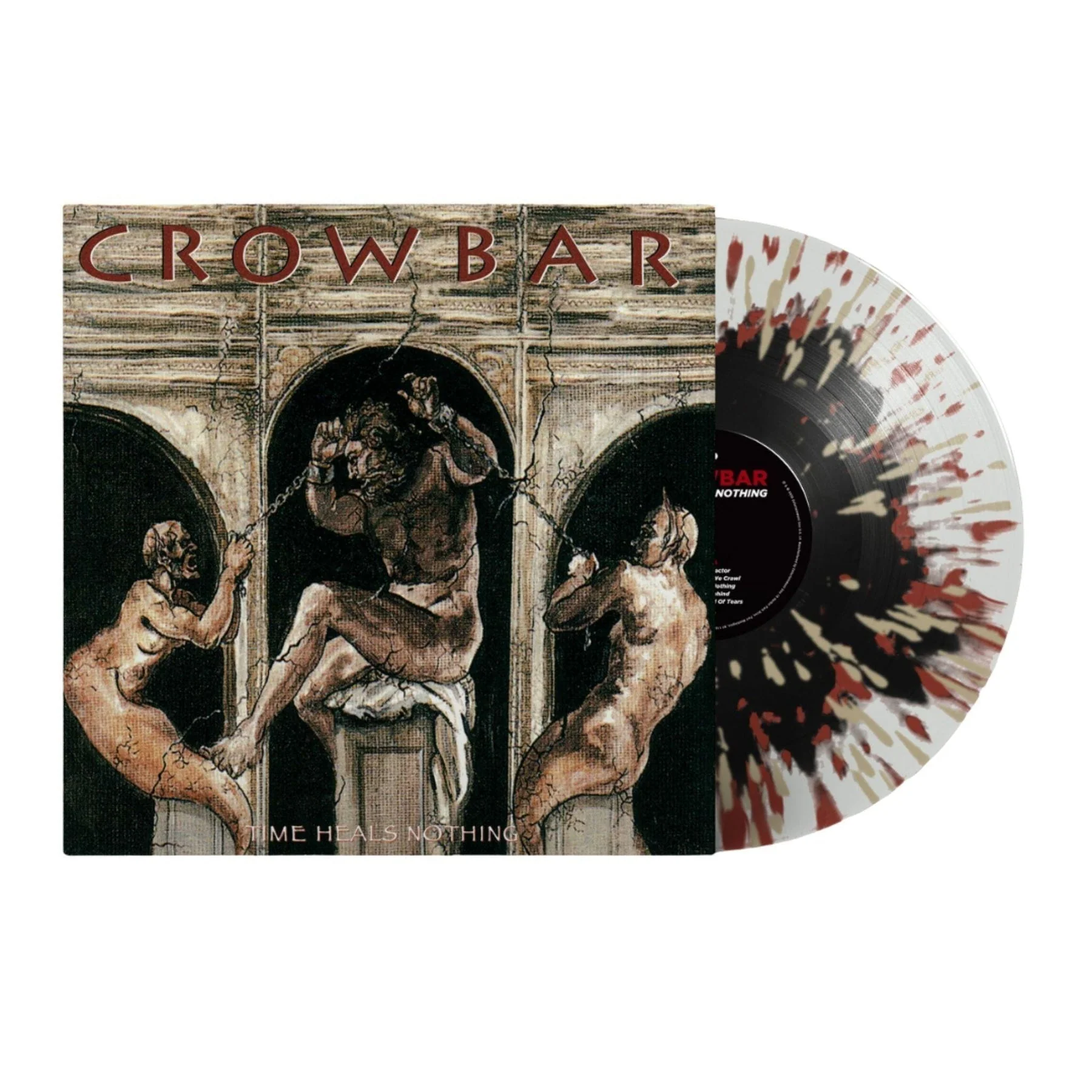 CROWBAR 'TIME HEALS NOTHING' LP - LTD. - SPLATTER