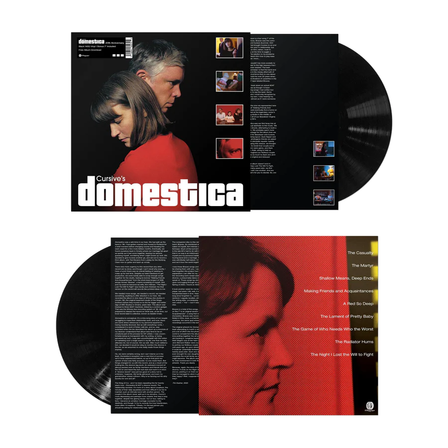 CURSIVE 'CURSIVE'S DOMESTICA' LP + 7" - Image 2
