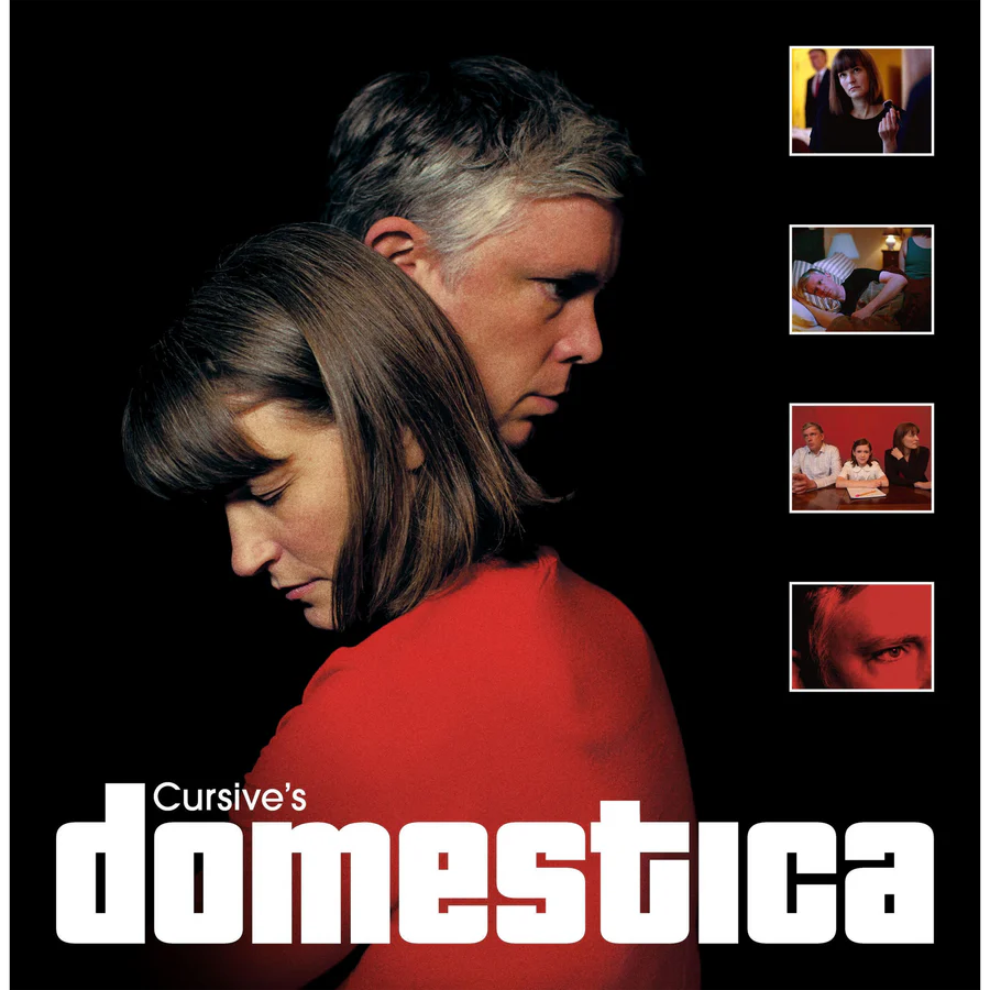 CURSIVE 'CURSIVE'S DOMESTICA' LP + 7" - LTD. - RED/BLACK - Image 2