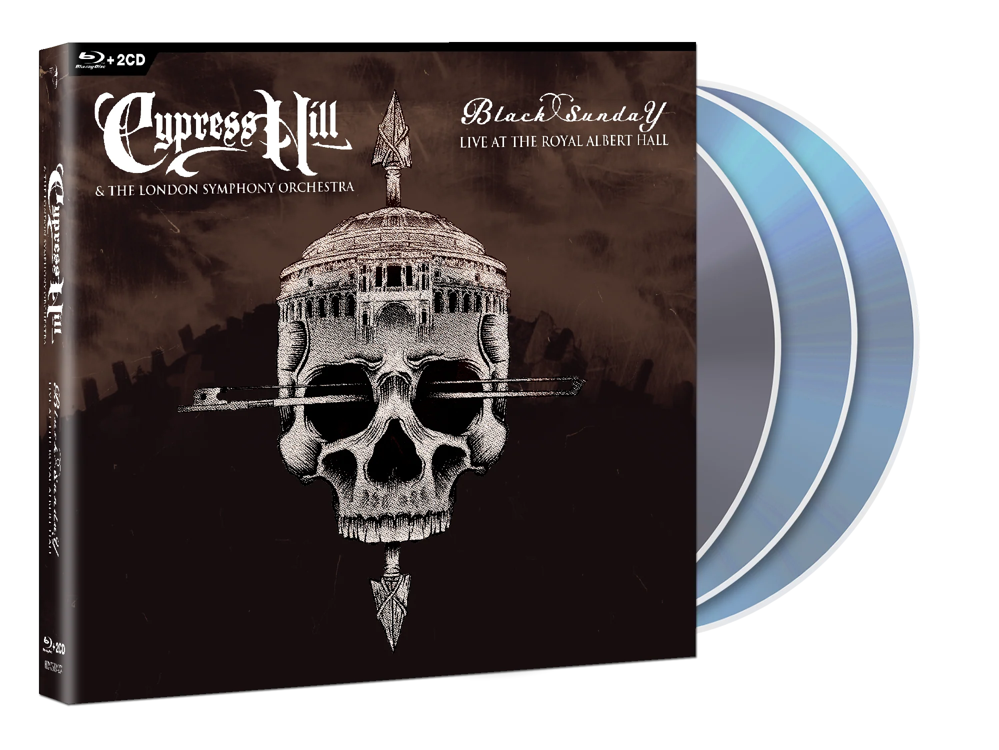 CYPRESS HILL 'BLACK SUNDAY LIVE AT THE ROYAL ALBERT HALL' BLU-RAY DVD/2CD