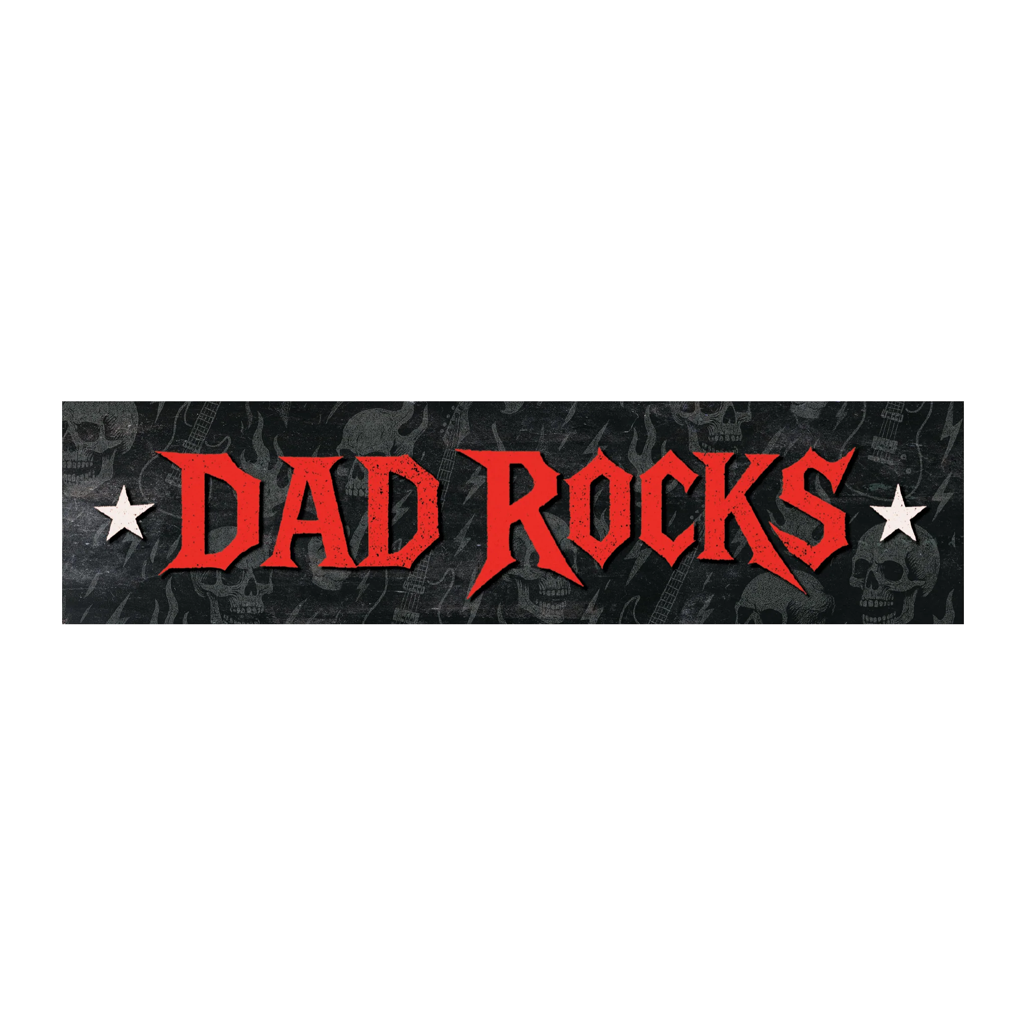 "DAD ROCKS" MAGNETIC GRILL