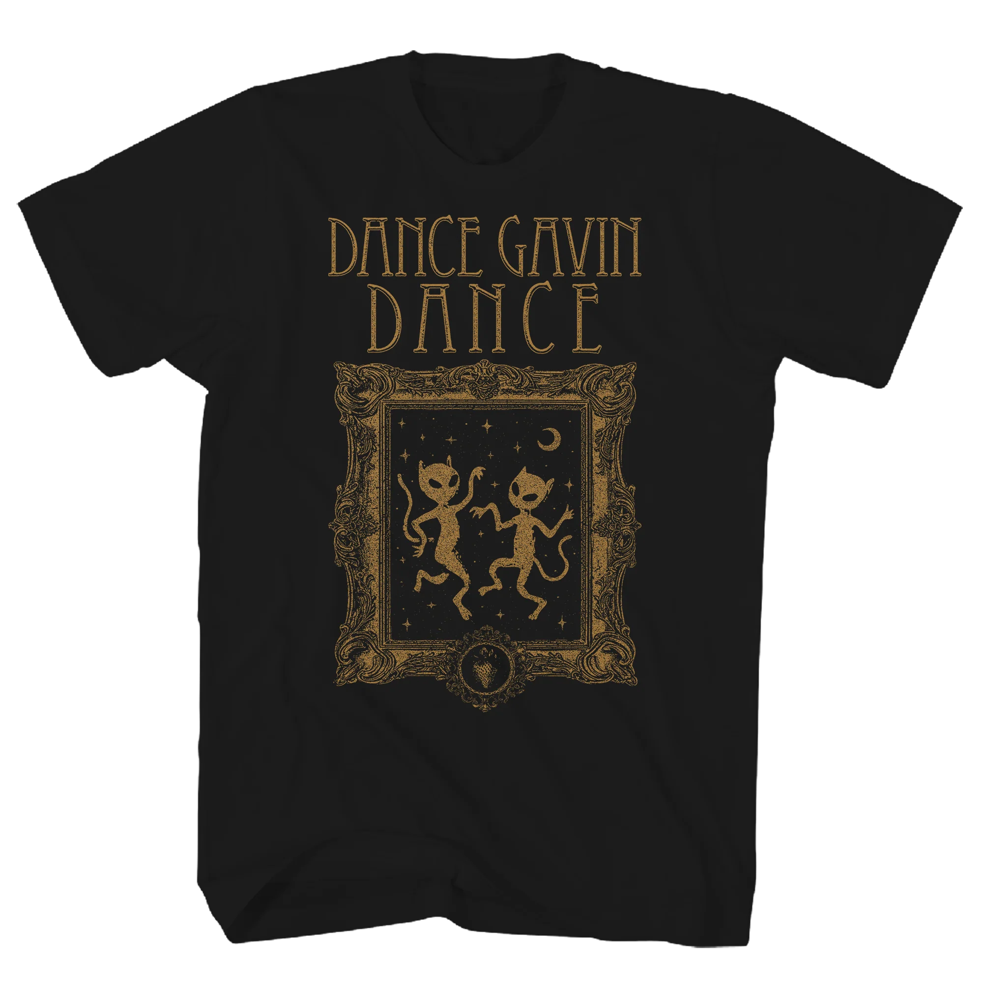 DANCE GAVIN DANCE FRAME BLACK T-SHIRT