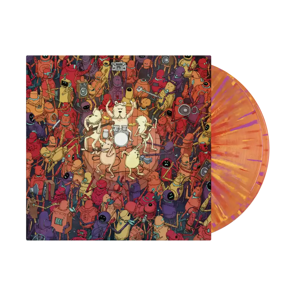 DANCE GAVIN DANCE 'TREE CITY SESSIONS 2' 2LP - EXCLUSIVE - LTD. 666 - ORANGE/PURPLE/YELLOW/SPLATTER - Image 3
