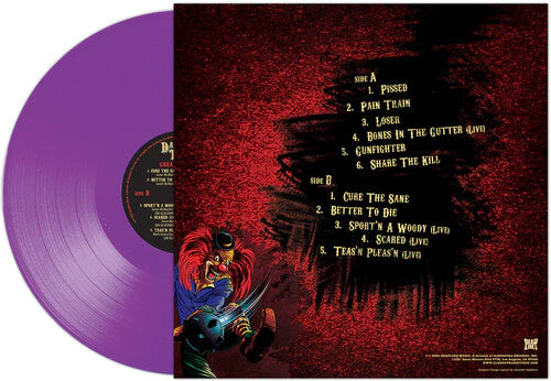 DANGEROUS TOYS 'GREATEST TRICKS' LP - LTD. - PURPLE - Image 2