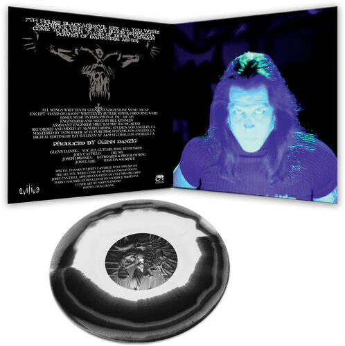 DANZIG 'DANZIG 5: BLACKACIDEVIL' LP - BLACK/WHITE HAZE - Image 2
