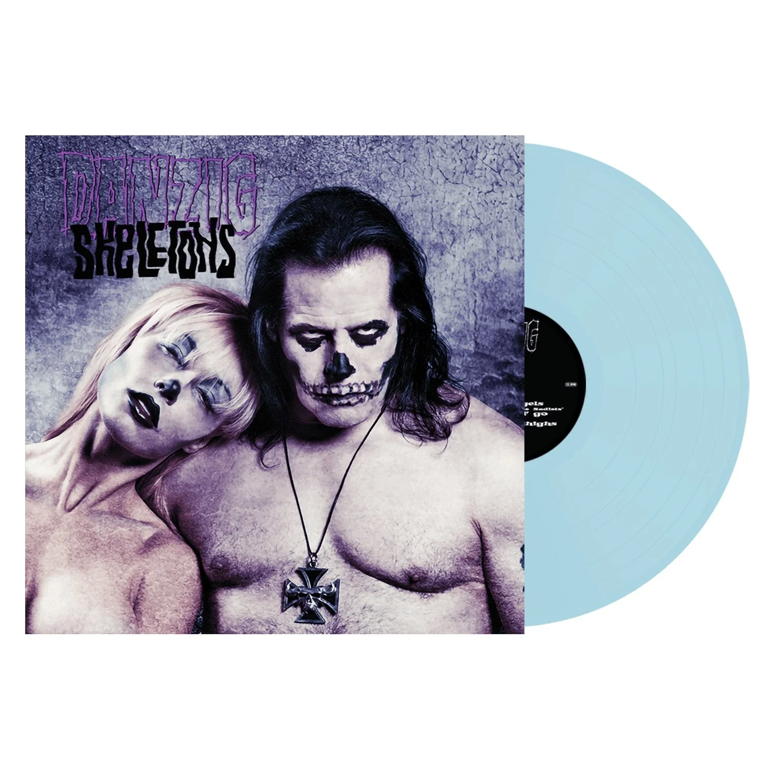 DANZIG 'SKELETONS' LP - EXCLUSIVE - LTD. 300 - BABY BLUE