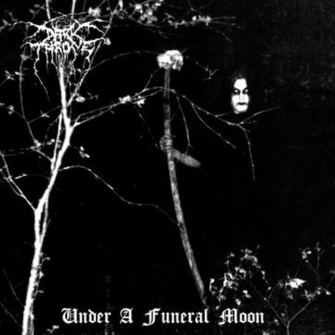 DARKTHRONE 'UNDER A FUNERAL MOON' 30TH ANNIVERSARY LP - MARBLE