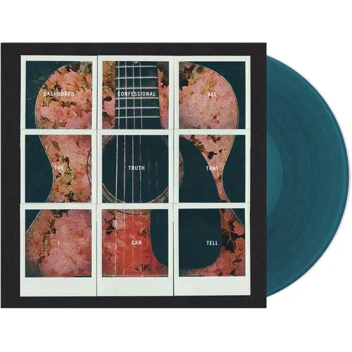 DASHBOARD CONFESSIONAL 'ALL THE TRUTH THAT I CAN TELL' LP - DARK BLUE/GREEN - Image 2