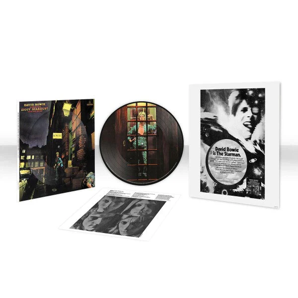 DAVID BOWIE 'THE RISE AND FALL OF ZIGGY STARDUST AND THE SPIDERS FROM MARS' 50TH ANNIVERSARY LP - PICTURE DISC - Image 2