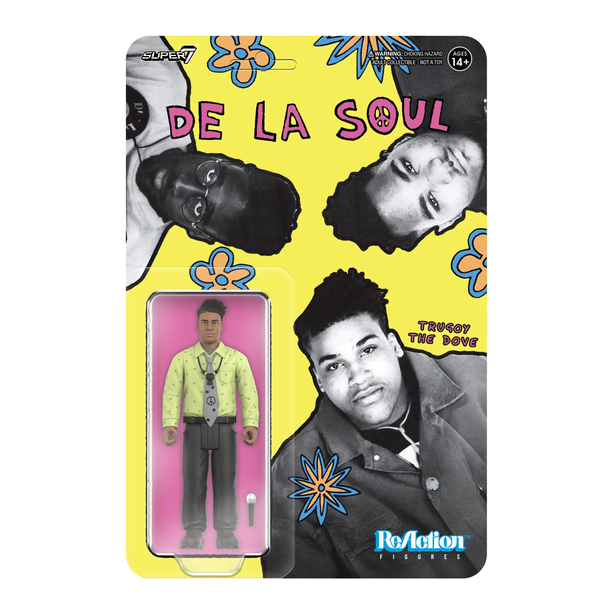 DE LA SOUL DAVID "TRUGOY THE DOVE" JOLICOEUR REACTION FIGURE WAVE 1 (Me, Myself & I) - Image 2