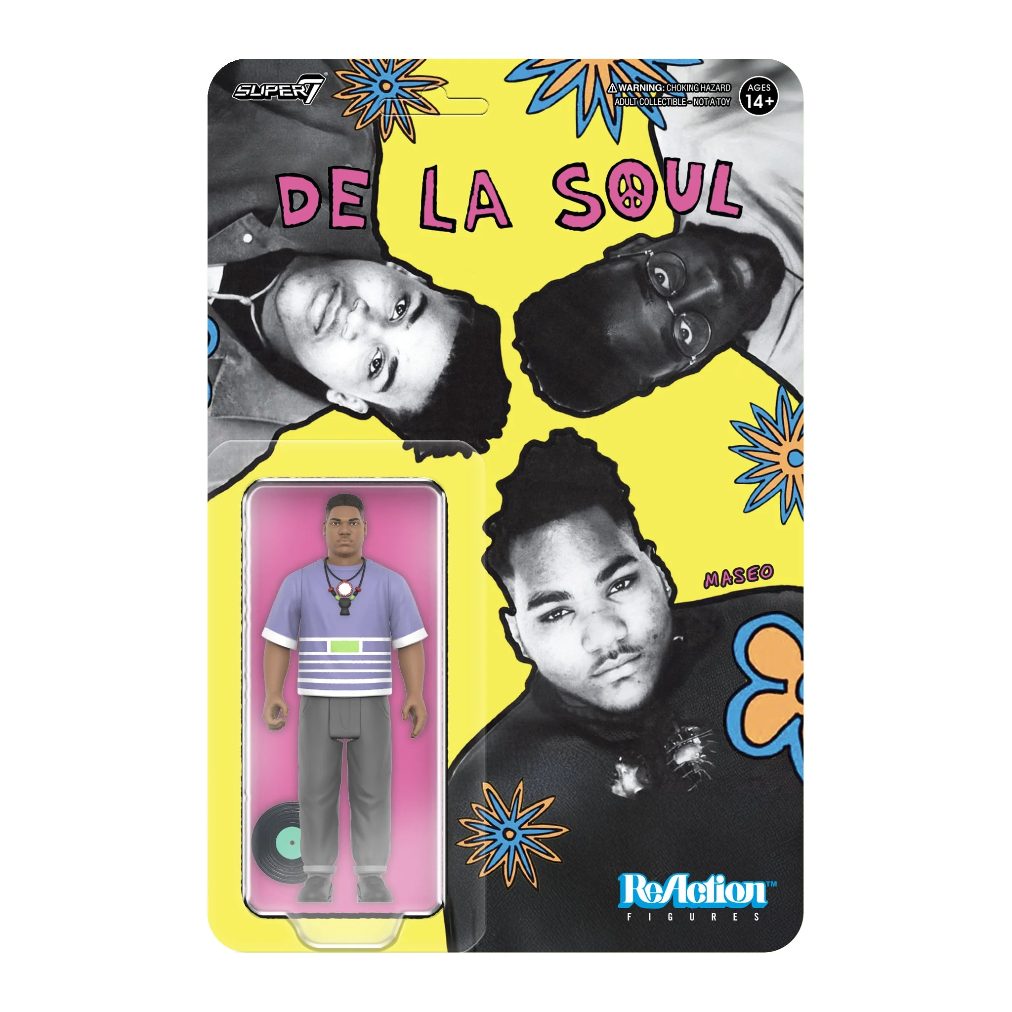 DE LA SOUL VINCENT "MASEO" MASON REACTION FIGURE WAVE 1 (Me, Myself & I) - Image 2