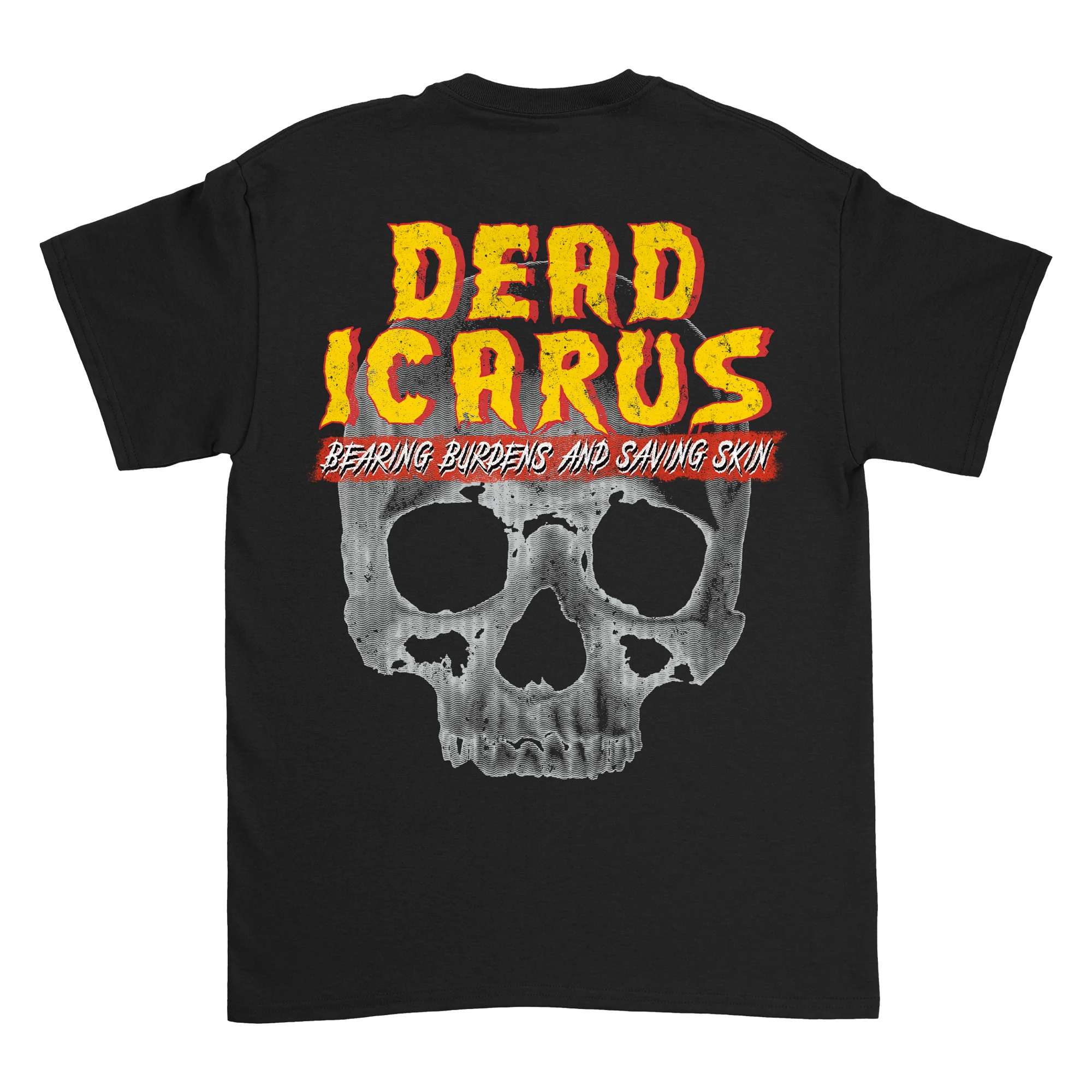 DEAD ICARUS SKULL LOGO T-SHIRT - Image 2
