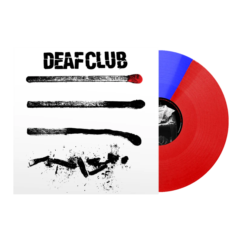 DEAF CLUB 'PRODUCTIVE DISRUPTION' LP - BLUE/RED