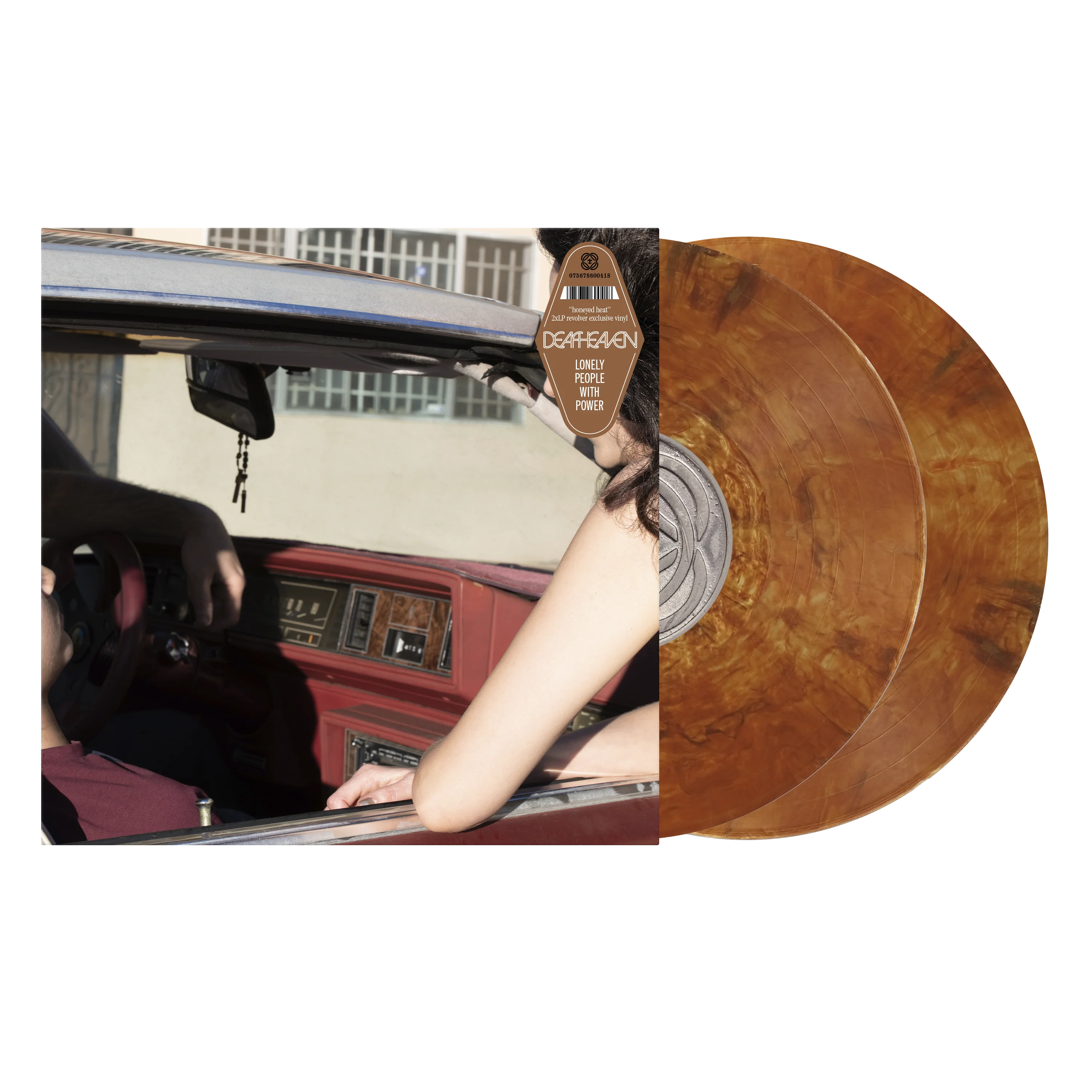 DEAFHEAVEN ‘LONELY PEOPLE WITH POWER’ 2LP - EXCLUSIVE - LTD. 500 - HONEYED HEAT