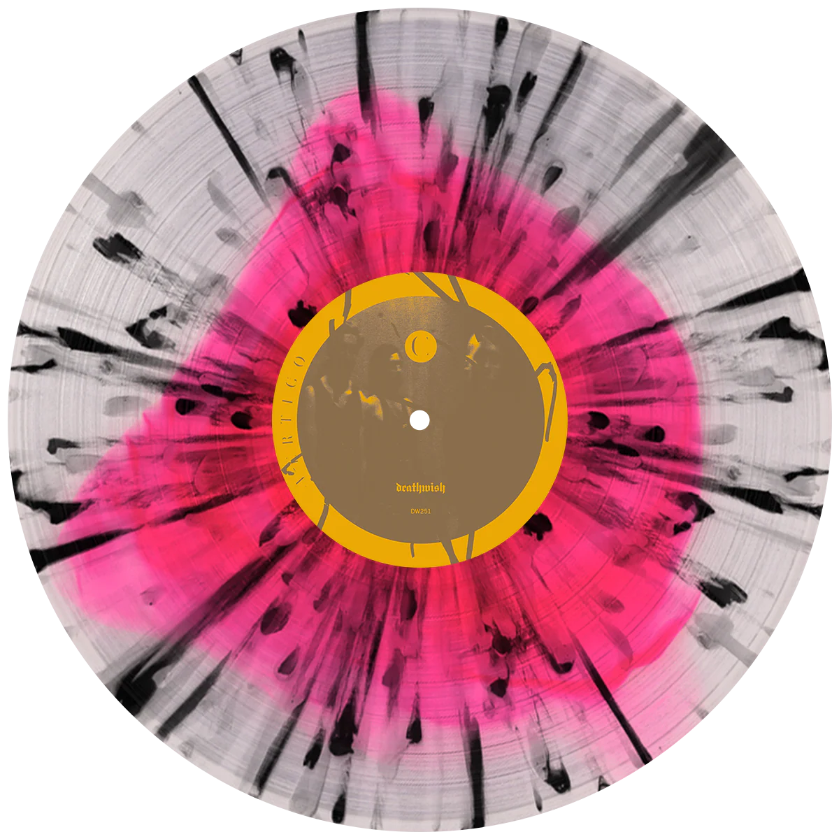 DEAFHEAVEN ‘SUNBATHER’ 2LP - EXCLUSIVE - LTD. 750 - YELLOW BEER/PINK TRANSPARENT/BLACK SPLATTER - Image 3