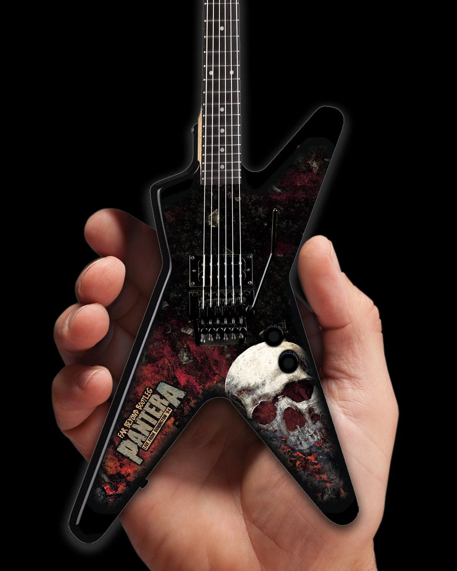 DEAN DIMEBAG PANTERA FAR BEYOND BOOTLEG GRAPHIC ML MINIATURE GUITAR MODEL - ARTIST PROOF EDITION - Image 4