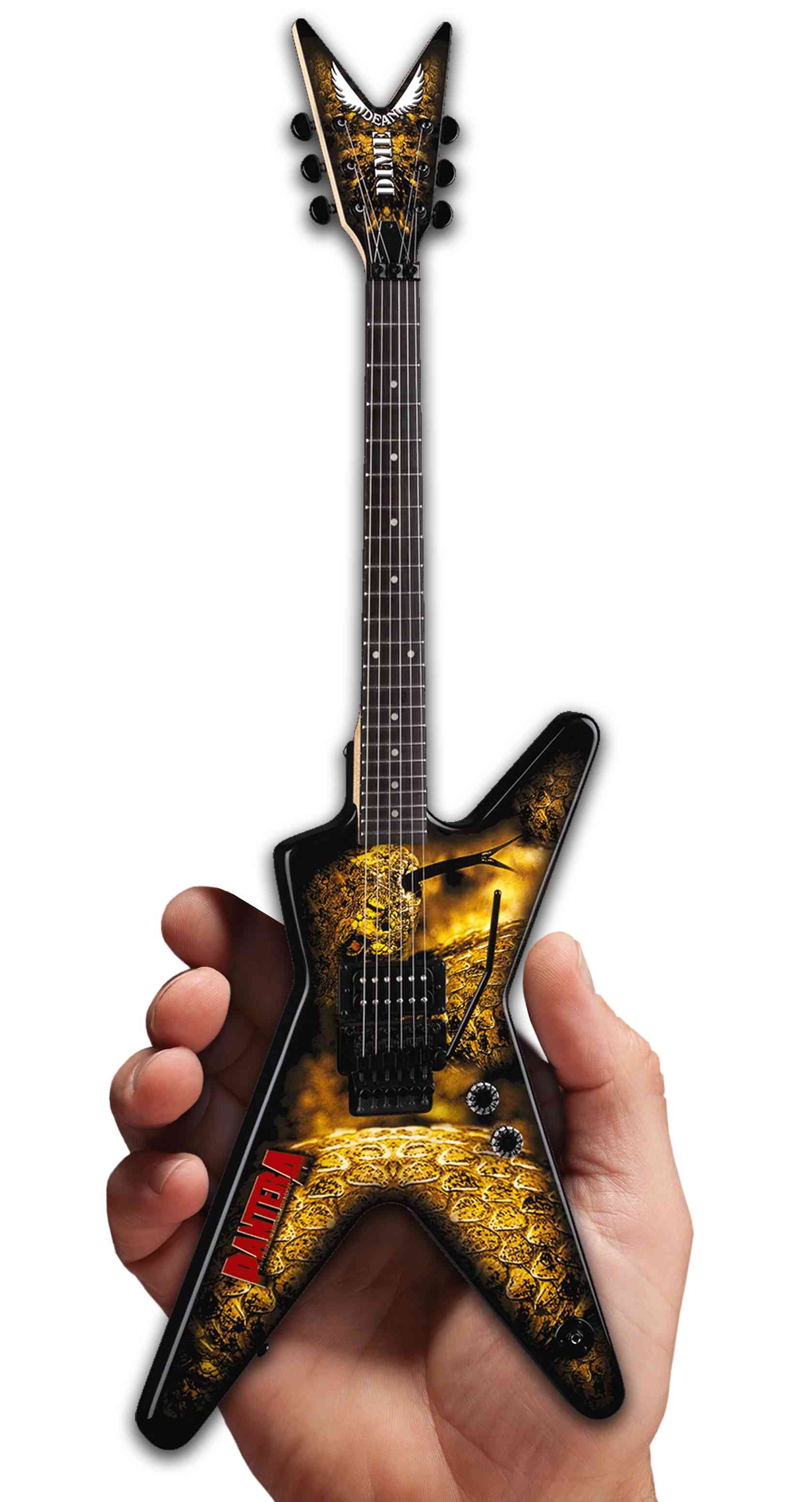 PANTERA - DEAN DIMEBAG - THE GREAT SOUTHERN TRENDKILL MINI GUITAR – 333 MADE - Image 2