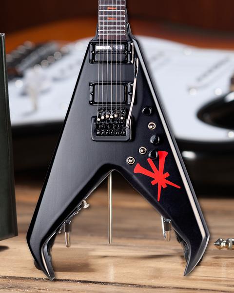 SLAYER - KERRY KING - USA V LIMITED EDITION CUSTOM MINI GUITAR - Image 2