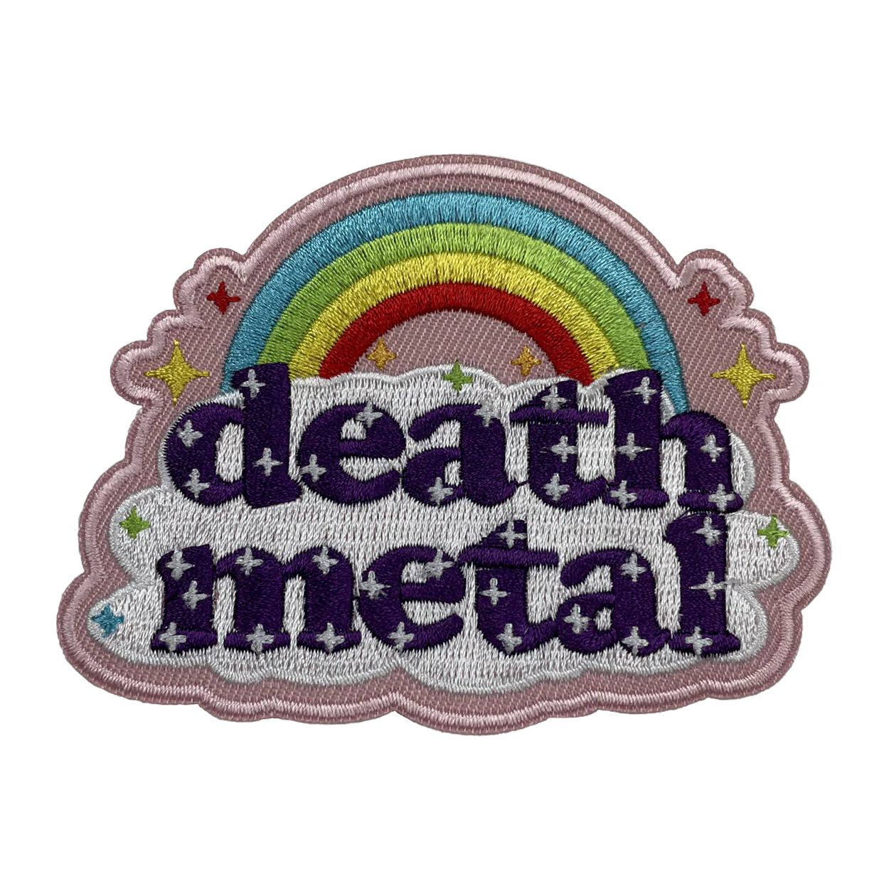 DEATH METAL - RAINBOW PATCH