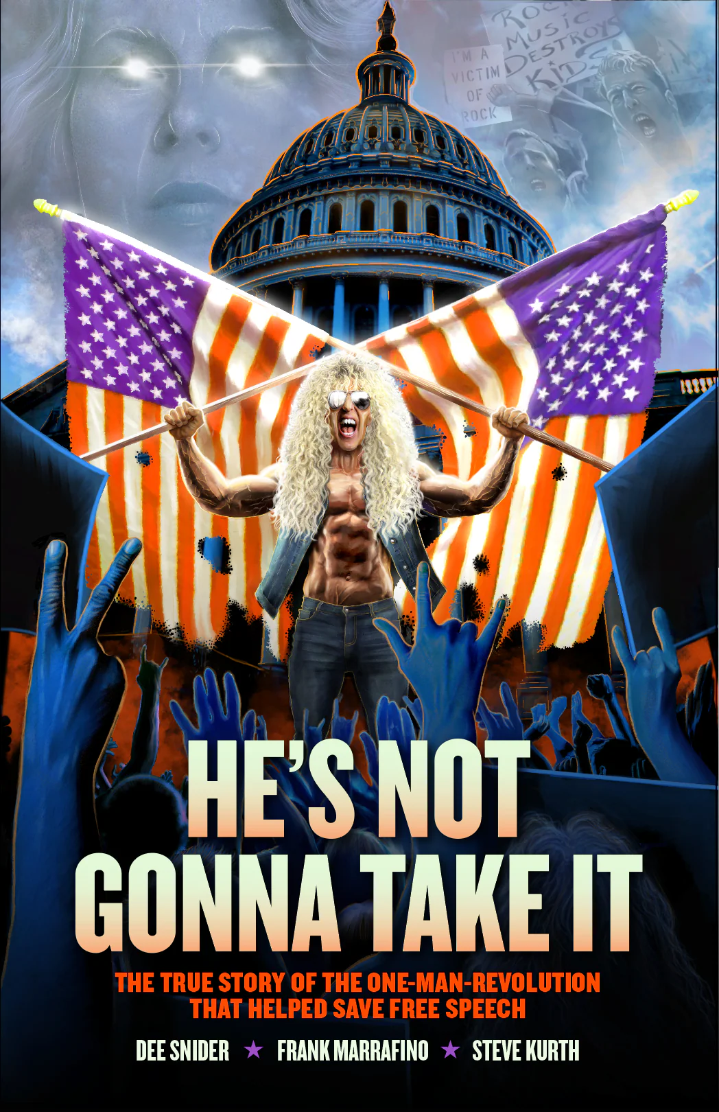DEE SNIDER: HE'S NOT GONNA TAKE IT DELUXE HARDCOVER GRAPHIC NOVEL - Image 3