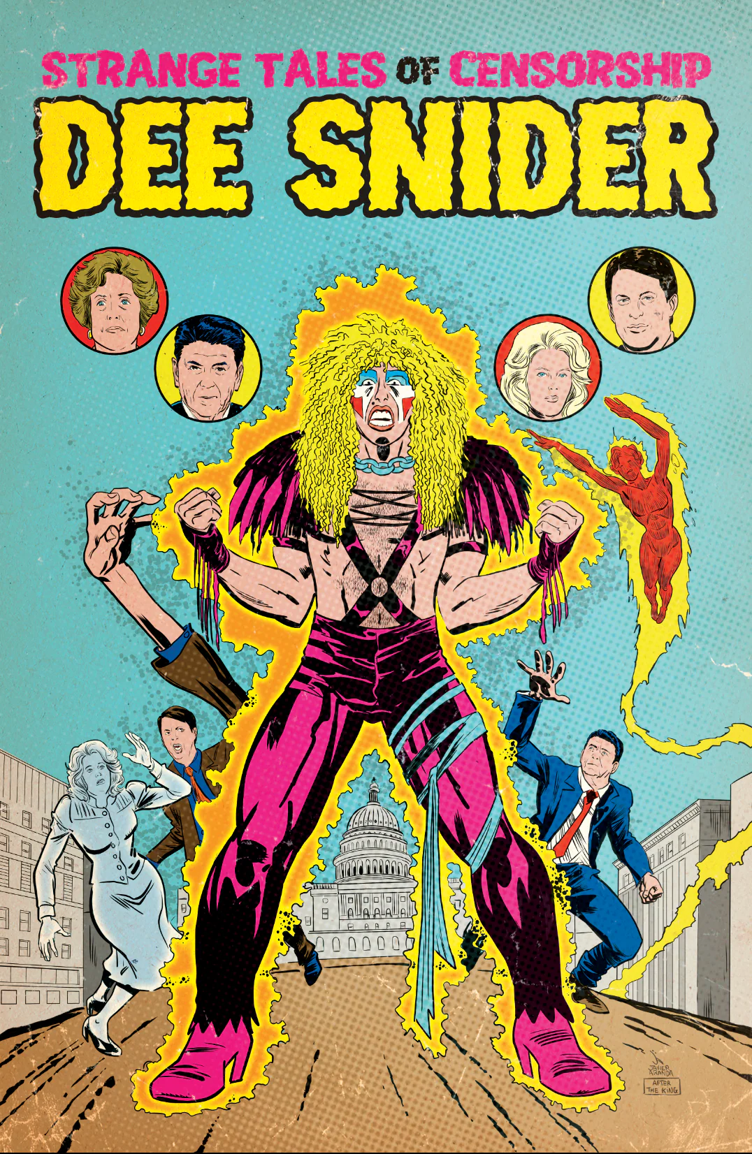 DEE SNIDER: HE'S NOT GONNA TAKE IT DELUXE HARDCOVER GRAPHIC NOVEL - Image 4