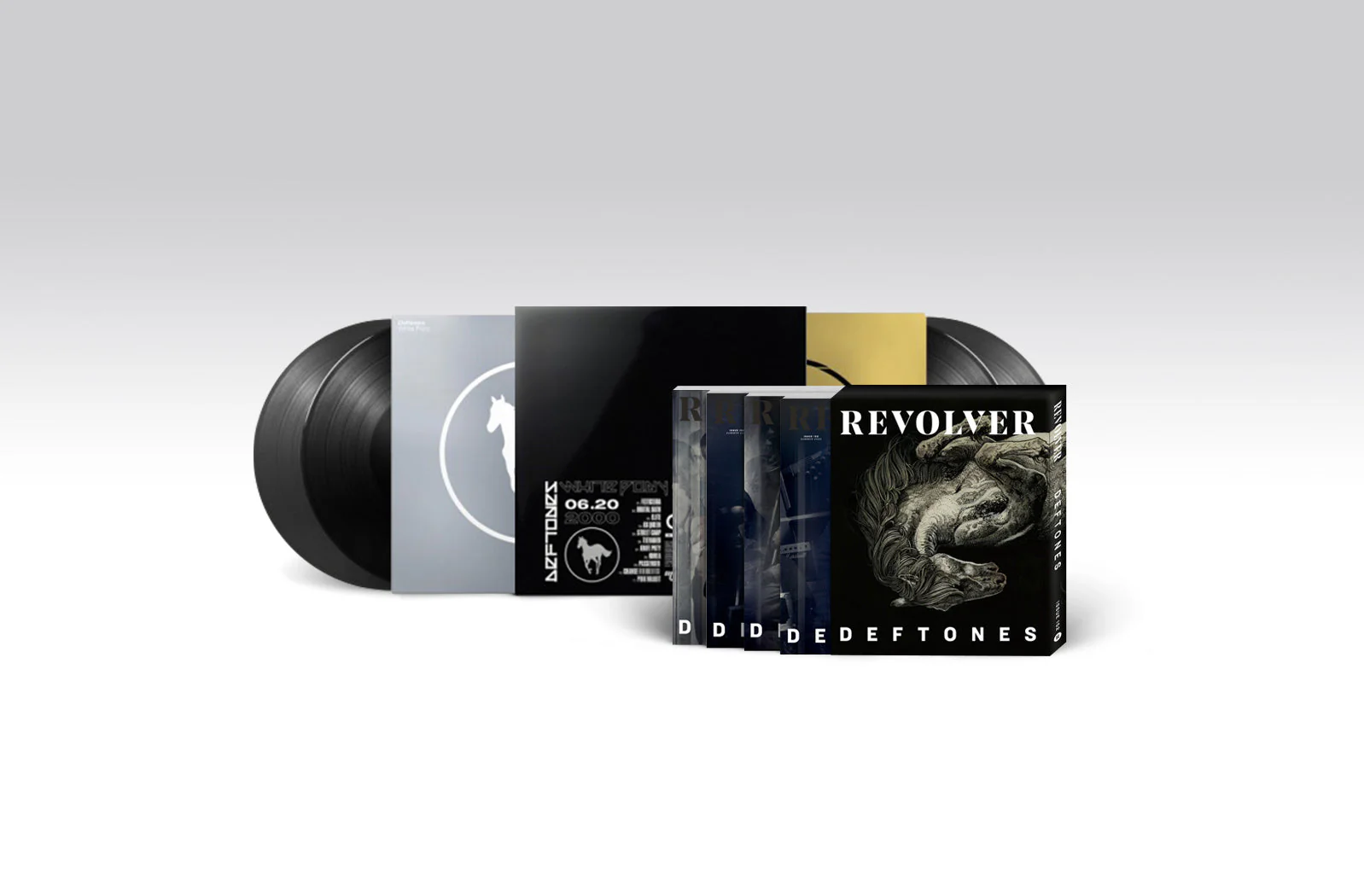 DEFTONES - 'WHITE PONY|BLACK STALLION' 4LP WITH MAGAZINE BOX - Image 2