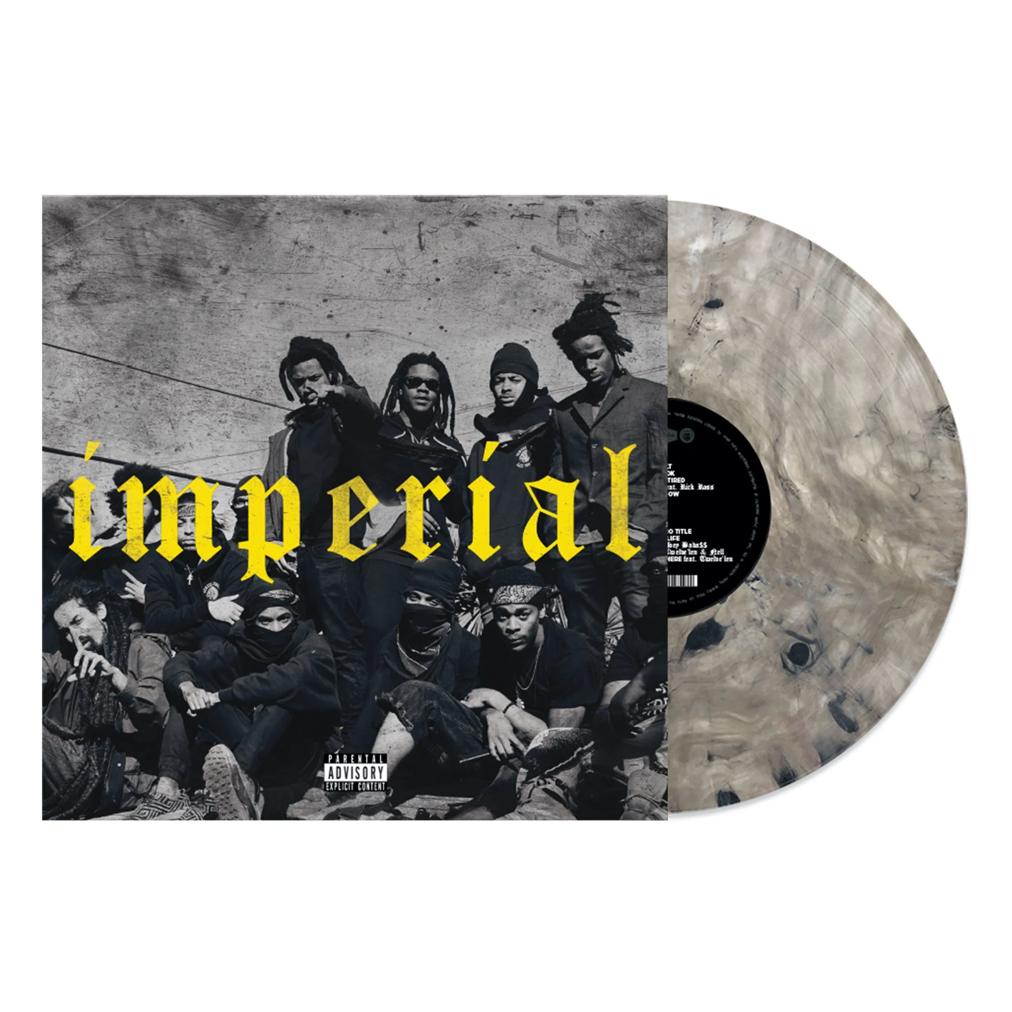 DENZEL CURRY ‘IMPERIAL’ LP - LTD. - MARBLE ZENITH GREY
