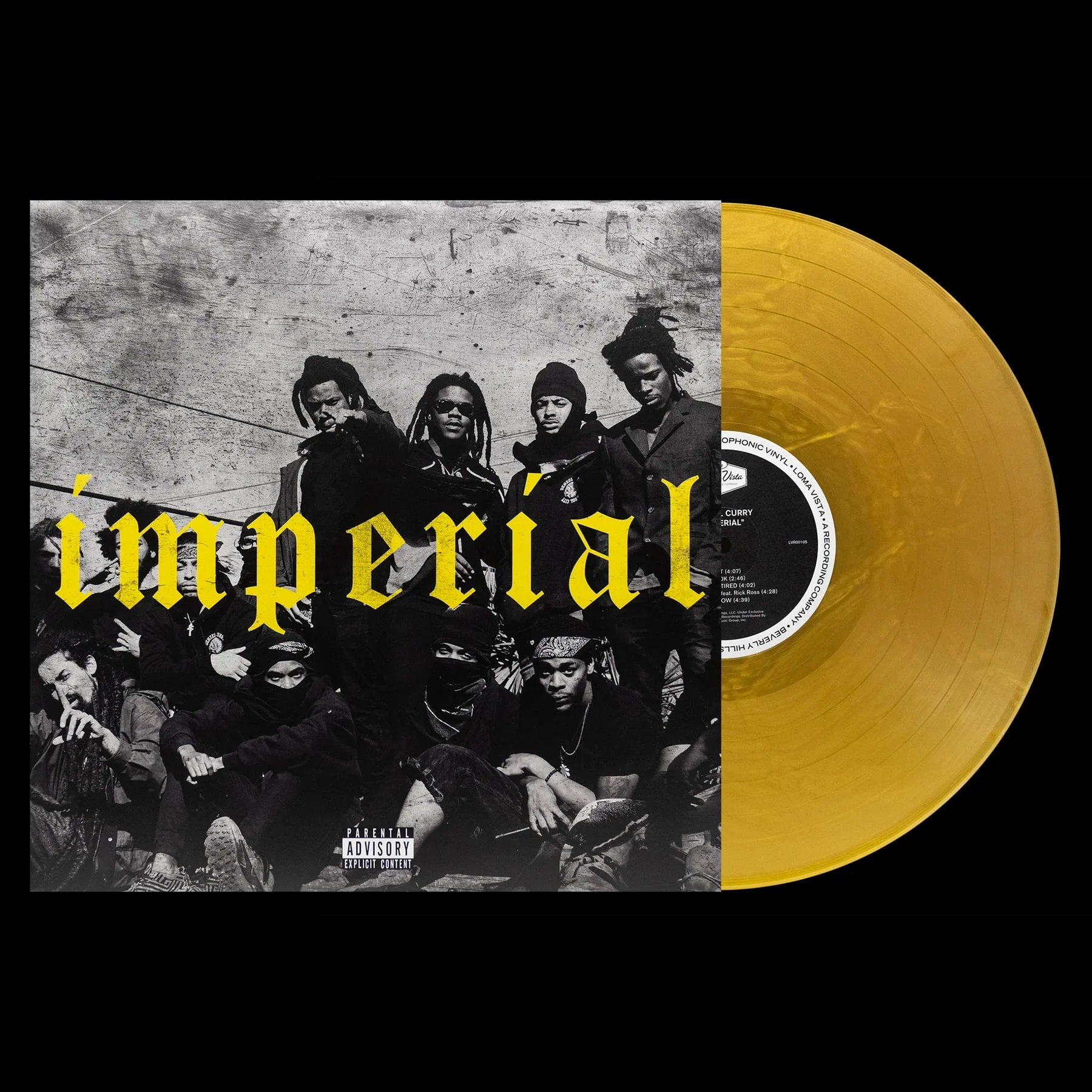 DENZEL CURRY 'IMPERIAL' LP - LTD - GOLD