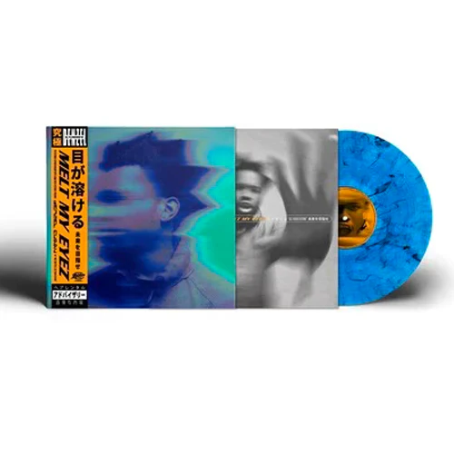 DENZEL CURRY ‘MELT MY EYEZ SEE YOUR FUTURE’ LP - BLUE/BLACK - Image 3