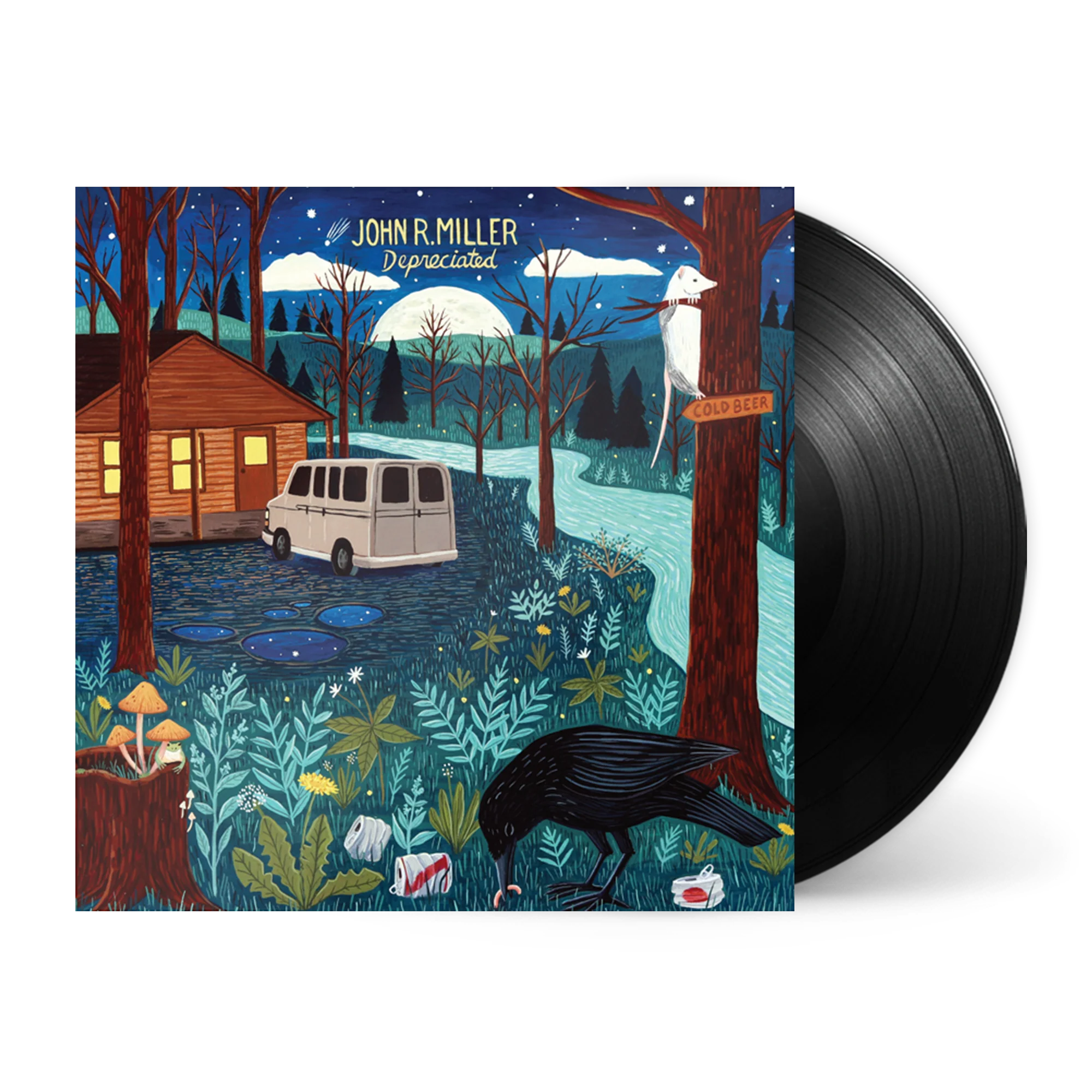 JOHN R MILLER 'DEPRECIATED' LP (Black Vinyl)