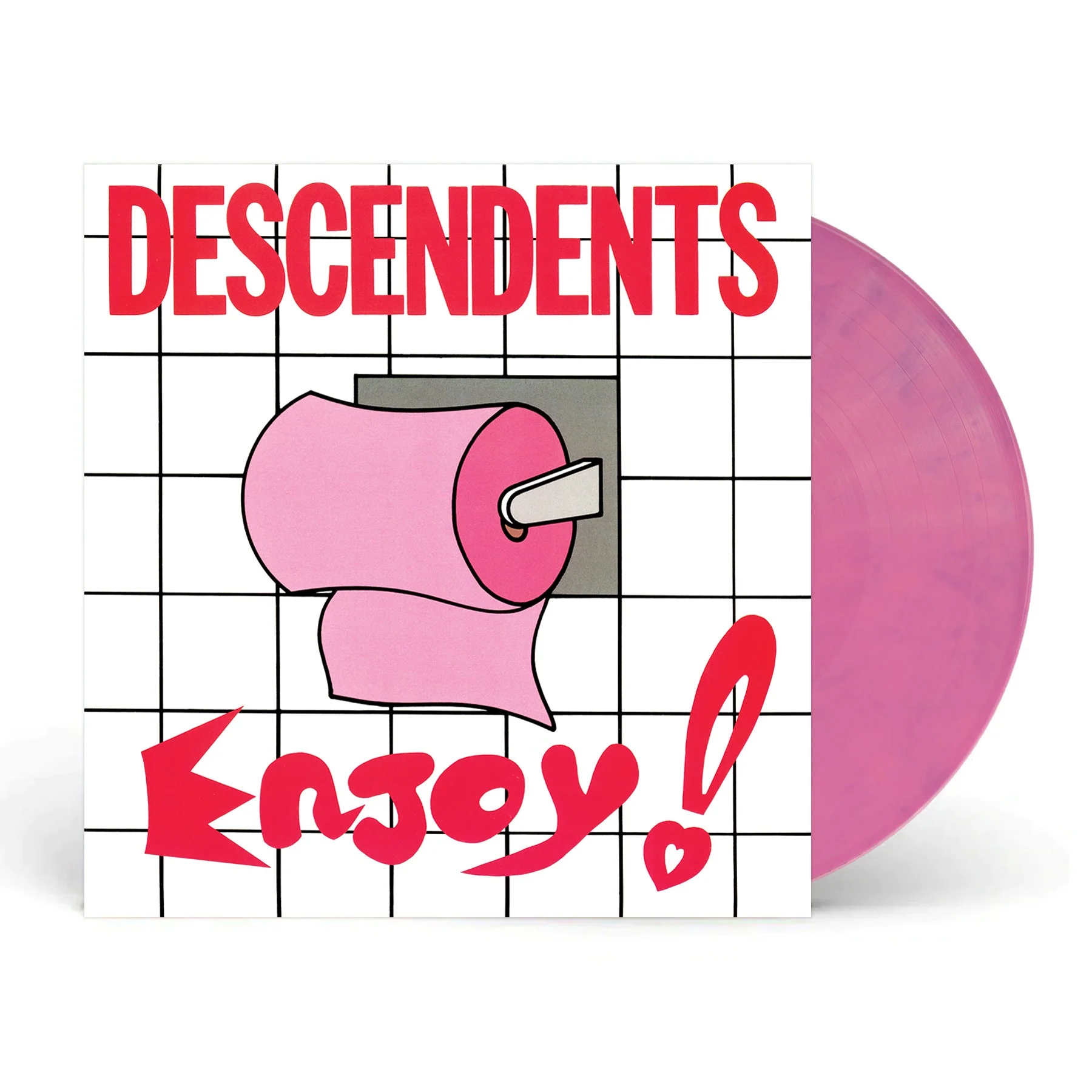 DESCENDENTS 'ENJOY!' LP (Limited Edition “ Only 400 Made, Bubblegum Vinyl)