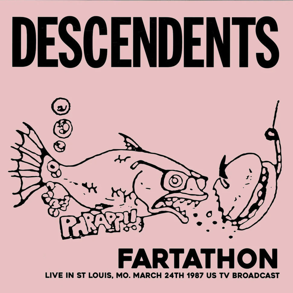 DESCENDENTS 'FARTATHON: LIVE IN ST. LOUIS 1987' LP - PINK (Import)