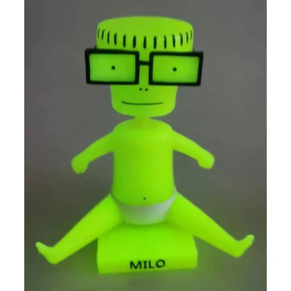 DESCENDENTS – MILO 'I DON'T WANT TO GROW UP' GLOW IN THE DARK THROBBLEHEAD - Image 2