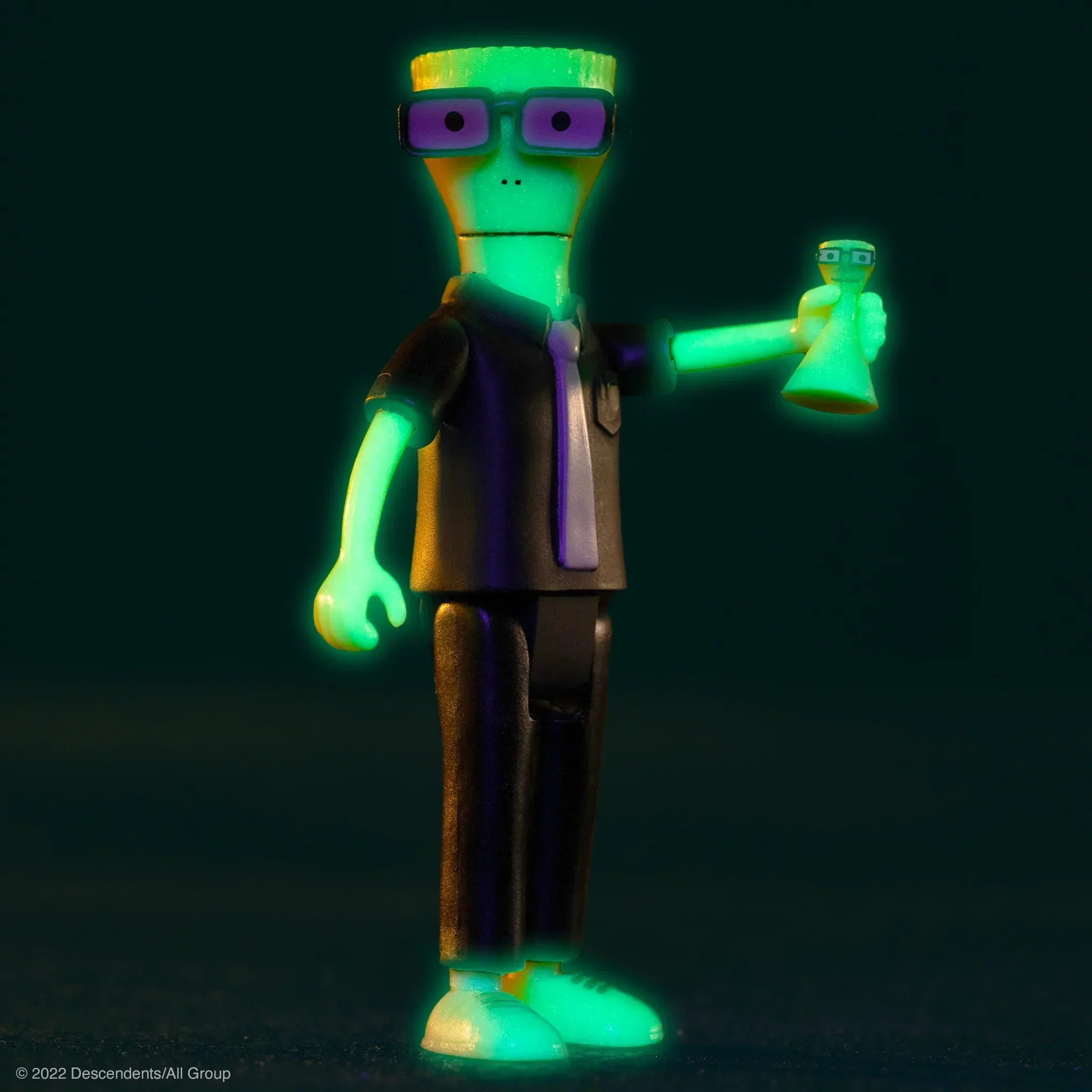 DESCENDENTS REACTION ACTION FIGURE - MILO (HYPERCAFFIUM SPAZZINATE, GLOW) - Image 6