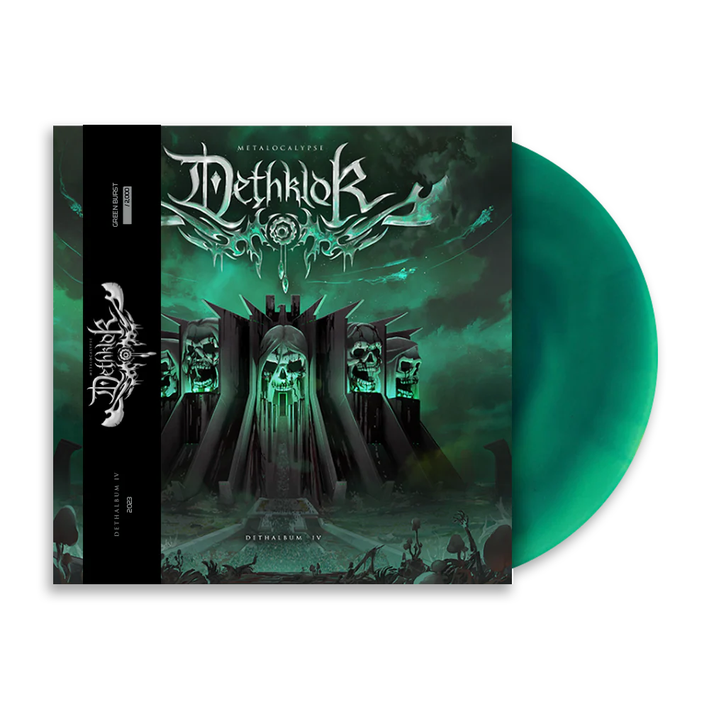 DETHKLOK 'DETHALBUM IV' GREEN BURST LP + DETHKLOK x REVOLVER SPECIAL COLLECTOR'S EDITION