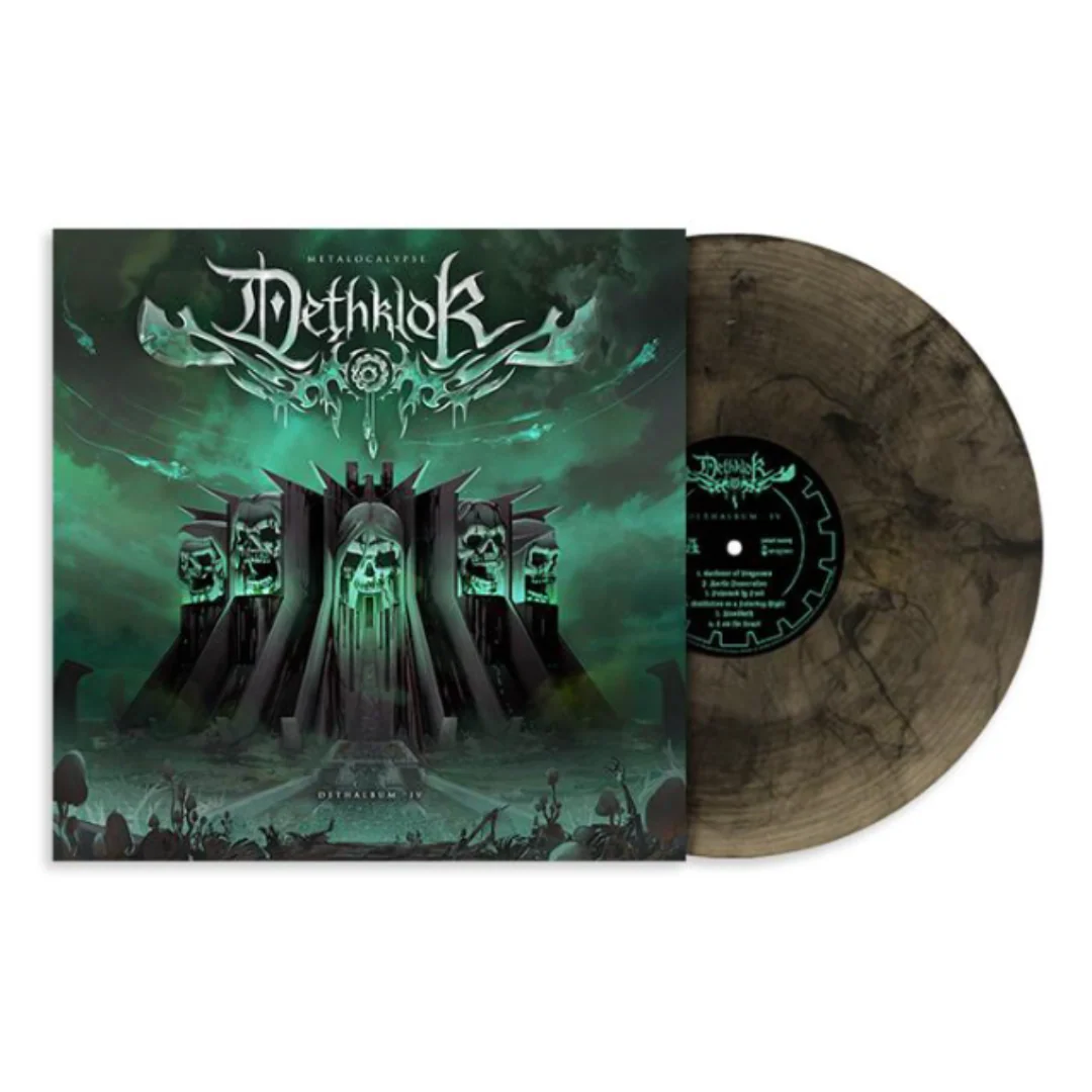 DETHKLOK 'DETHALBUM IV' LP - BLACK/CLEAR SMOKE