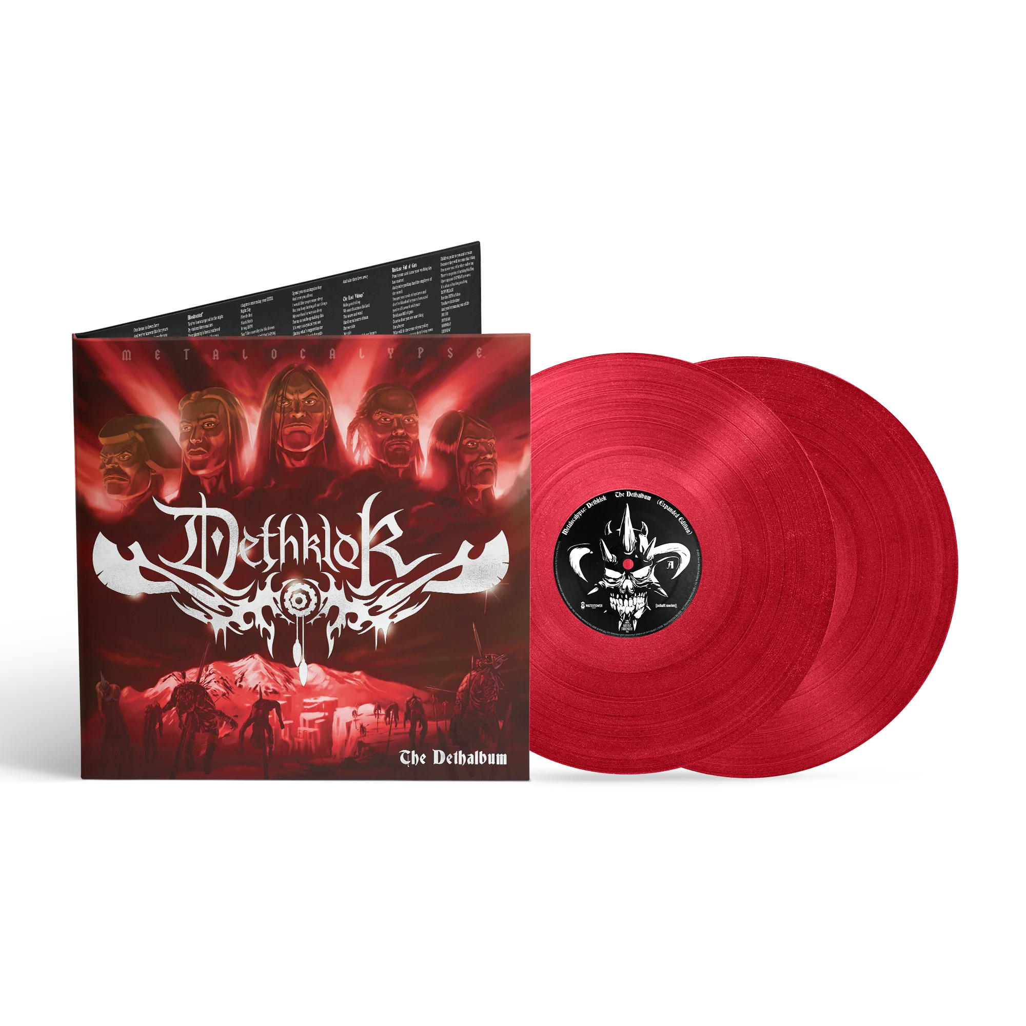 DETHKLOK ‘THE DETHALBUM’ 2LP - EXCLUSIVE - LTD. - VARIOUS COLOR - Image 3