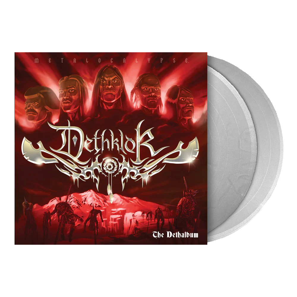 DETHKLOK ‘THE DETHALBUM’ EXPANDED EDITION 2LP - OPAQUE SILVER