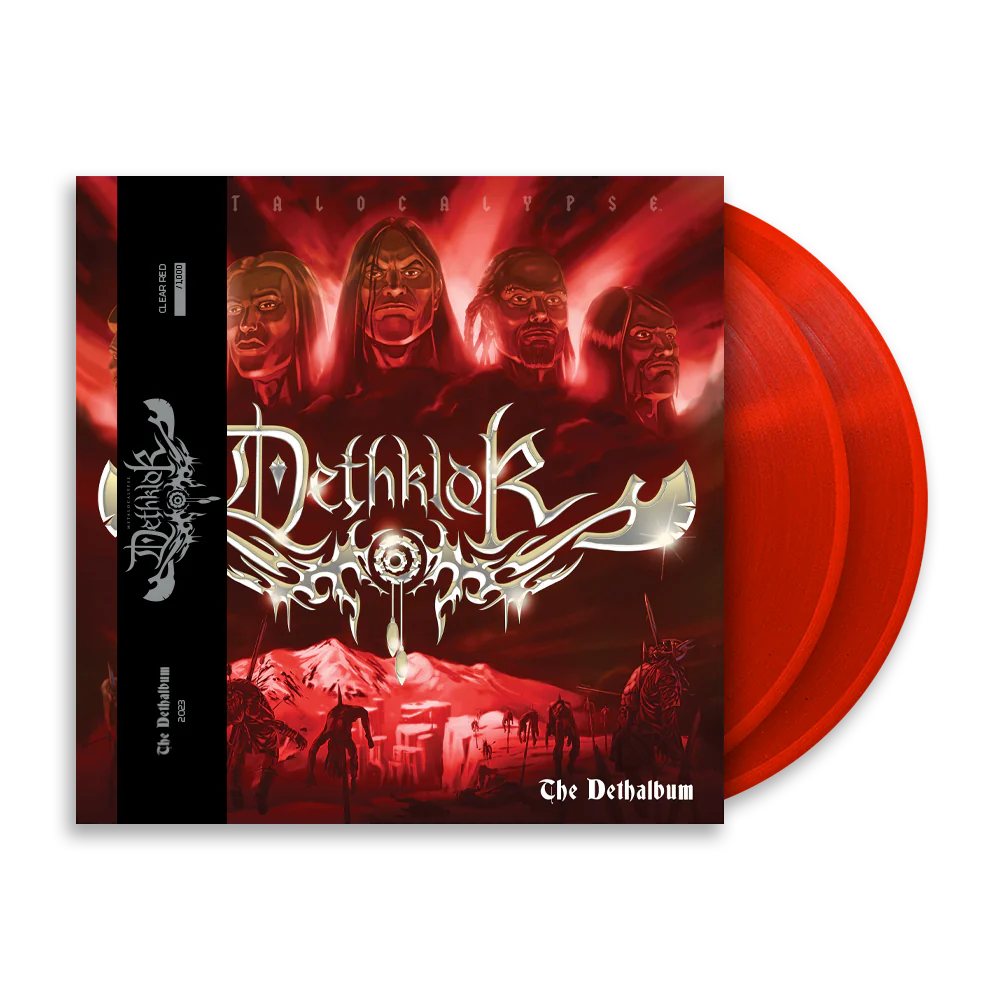 DETHKLOK 'THE DETHALBUM' EXPANDED EDITION CLEAR RED LP + DETHKLOK x REVOLVER SPECIAL COLLECTOR'S EDITION