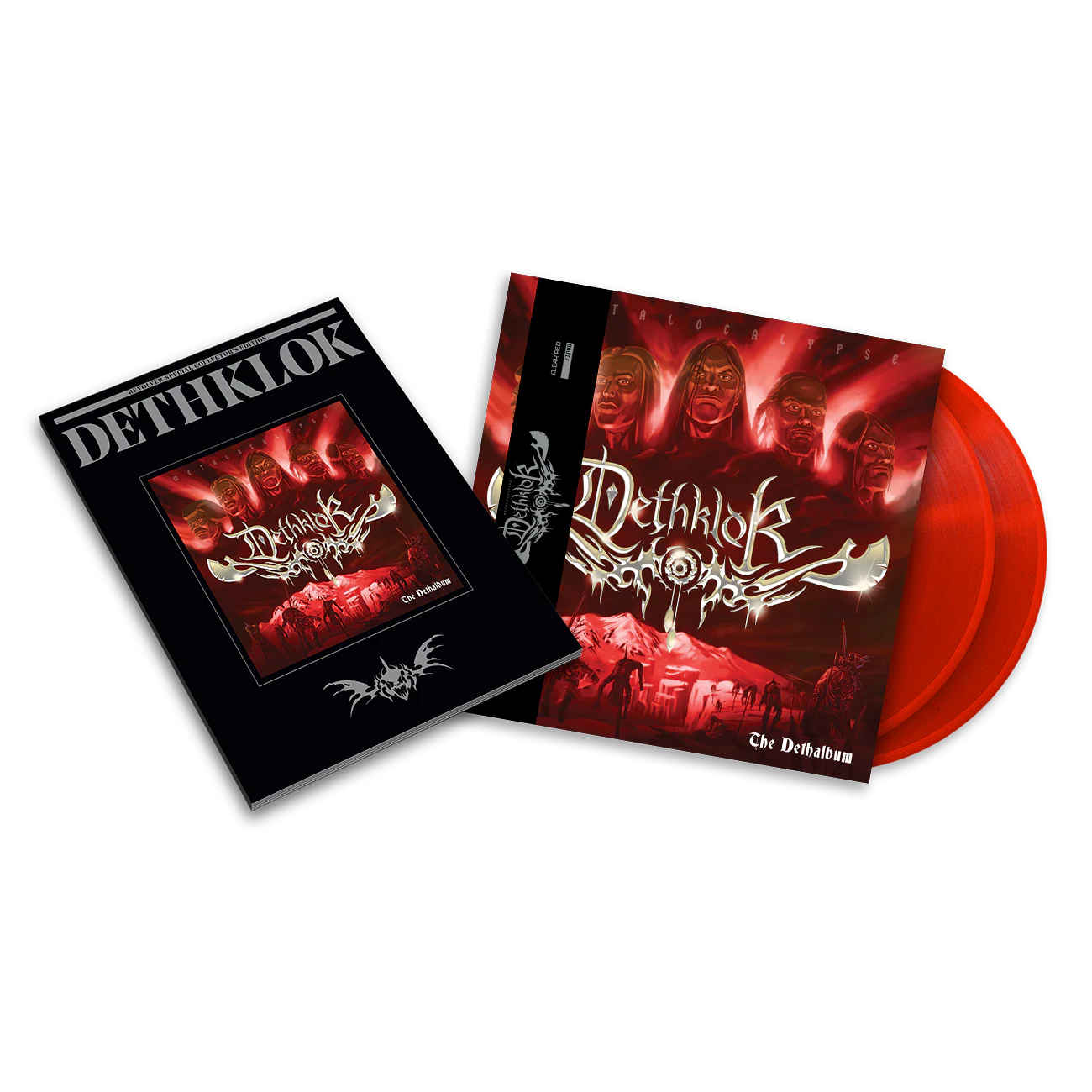 DETHKLOK 'THE DETHALBUM' EXPANDED EDITION CLEAR RED LP + DETHKLOK x REVOLVER SPECIAL COLLECTOR'S EDITION - Image 2