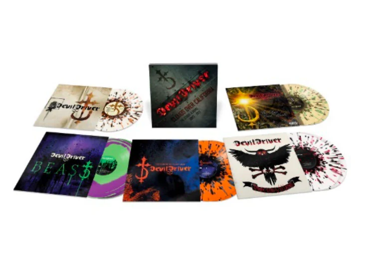 DEVILDRIVER 'CLOUDS OVER CALIFORNIA: THE STUDIO ALBUMS 2003 - 2011' BOX SET - Image 2