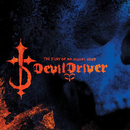 DEVILDRIVER 'THE FURY OF OUR MAKER'S HAND' LP - BLUE/ORANGE/SPLATTER - Image 2