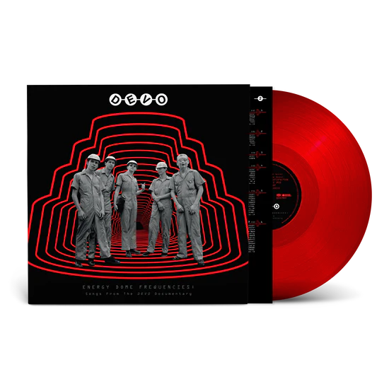 DEVO 'ENERGY DOME FREQUENCIES: SONGS FROM THE DEVO DOCUMENTARY' LP (Red Vinyl)