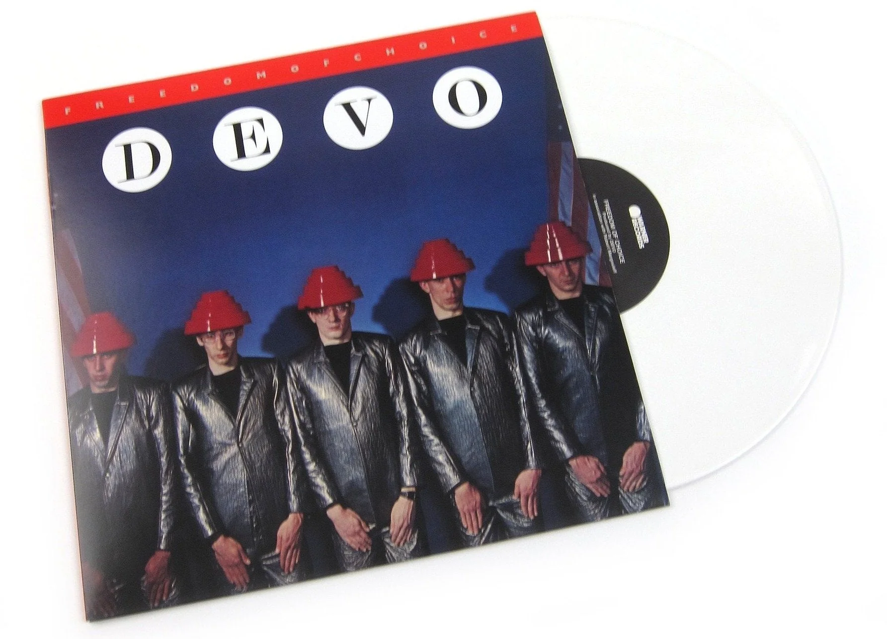 DEVO 'FREEDOM OF CHOICE' LP - WHITE - Image 3