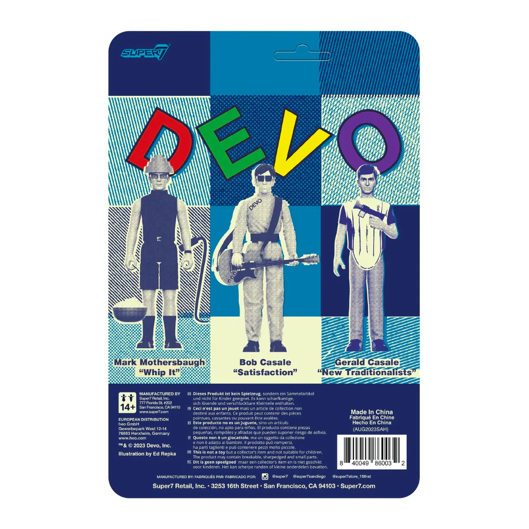 DEVO - GERALD CASALE (NEW TRADITIONALISTS) - REACTION FIGURE WAVE 03 - Image 2