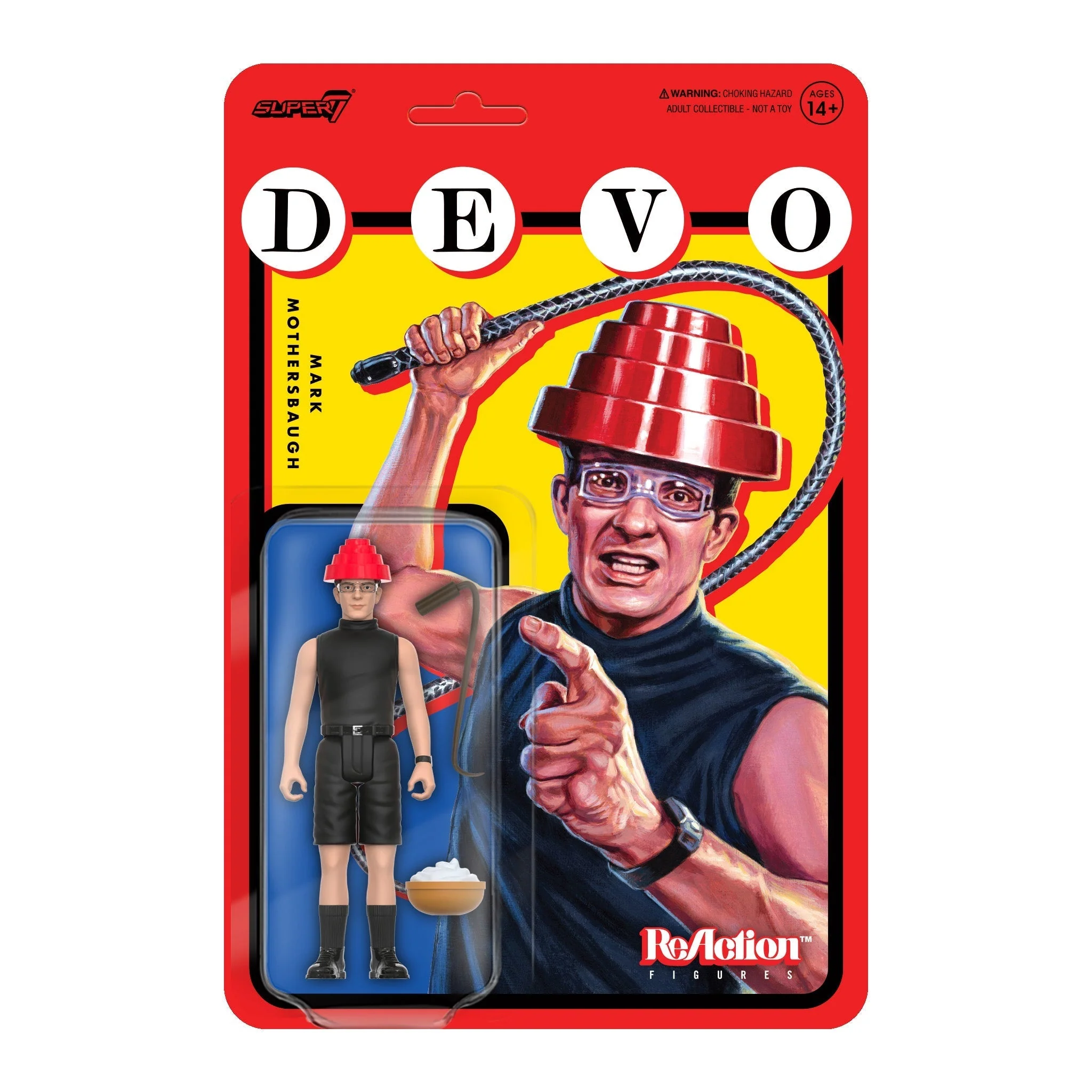 DEVO - MARK MOTHERSBAUGH 'WHIP IT' REACTION ACTION FIGURE - Image 2