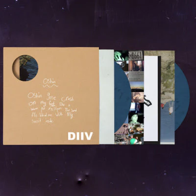 DIIV 'OSHIN' 10TH ANNIVERSARY 2LP - BLUE MARBLE + BOOK - Image 3