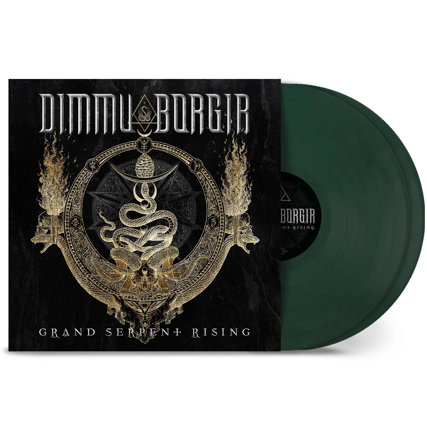 DIMMU BORGIR 'GRAND SERPENT RISING' 2LP (Dark Green Vinyl)